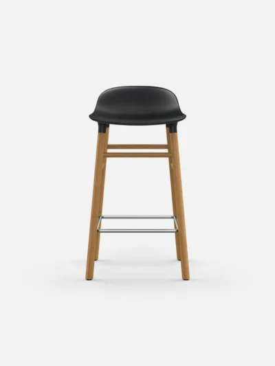 Form Bar Stool Oak Base